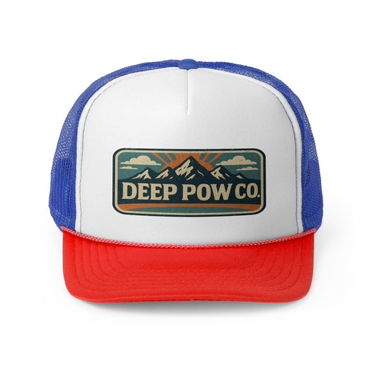Deep Pow Co Vintage Trucker Hat