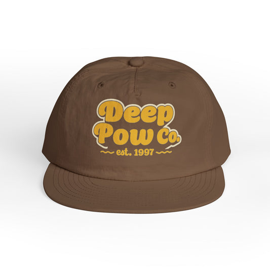 Deep Pow Co. Surf Hat – Snowboard & Surf Vibes Everyday Hat