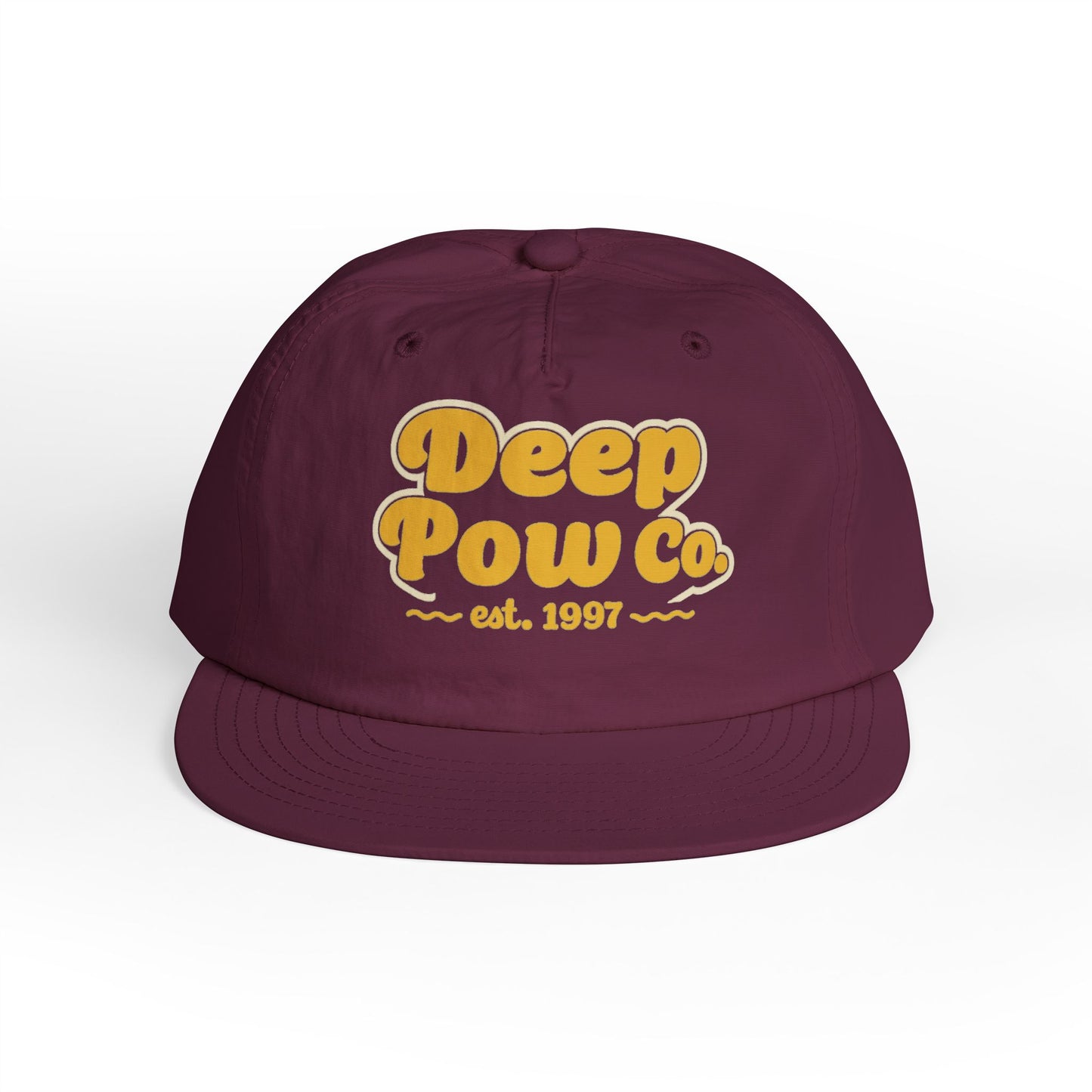 Deep Pow Co. Surf Hat – Snowboard & Surf Vibes Everyday Hat