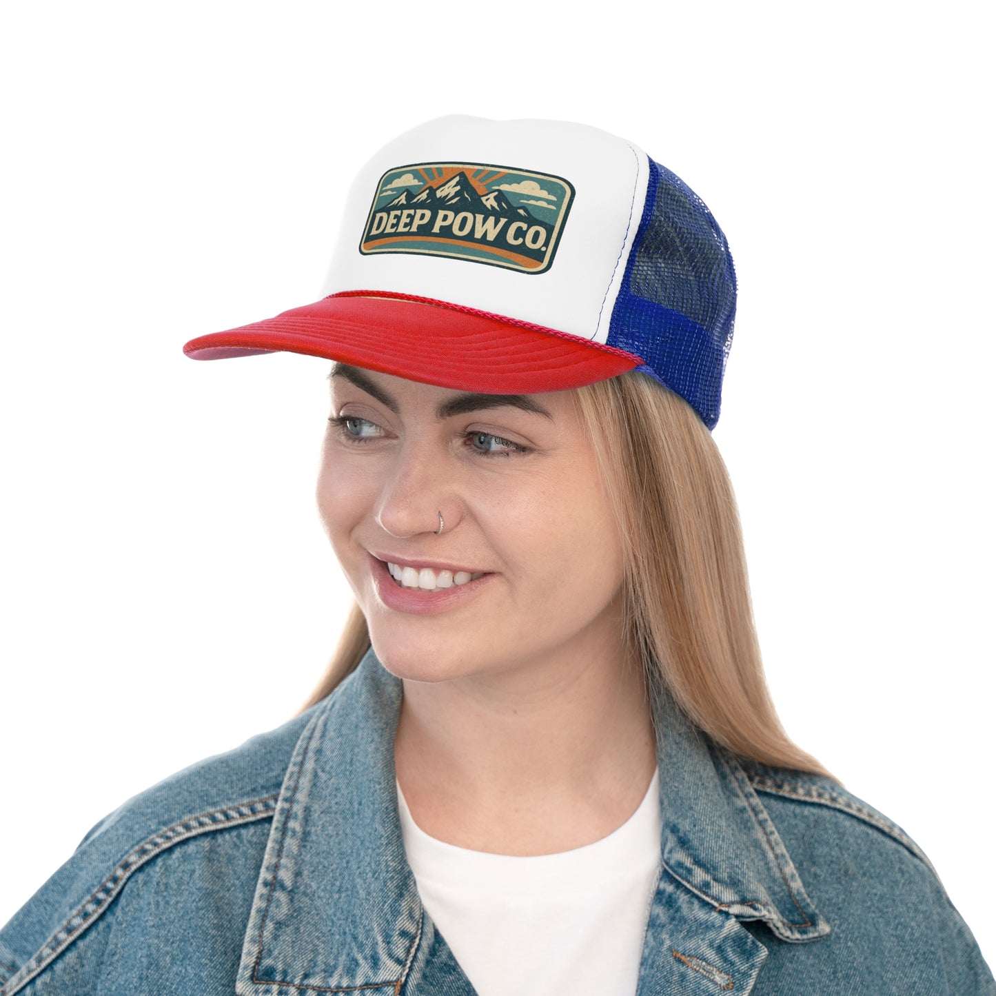 Deep Pow Co Vintage Trucker Hat