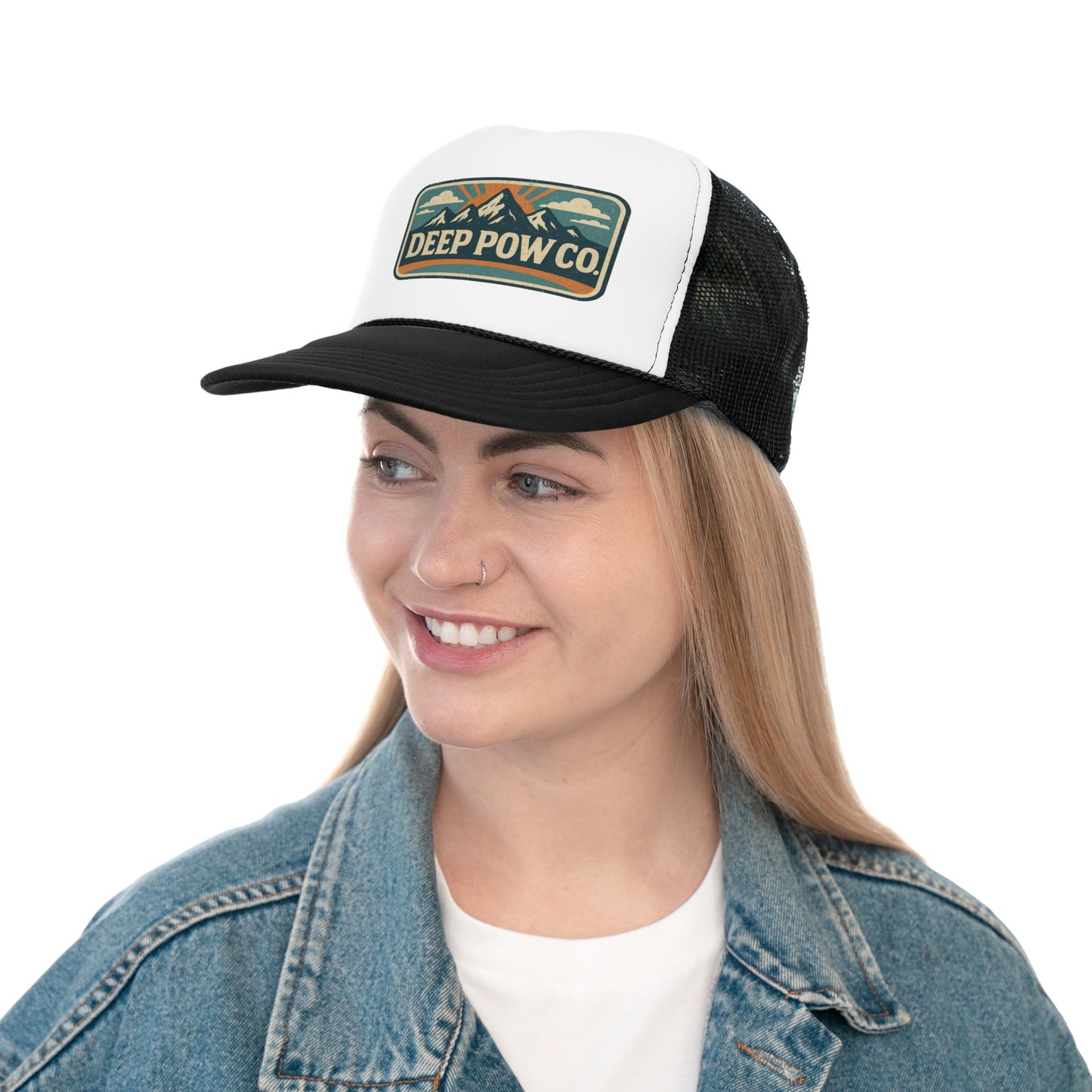 Deep Pow Co Vintage Trucker Hat