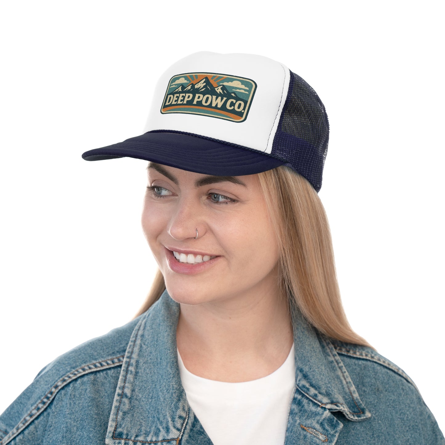 Deep Pow Co Vintage Trucker Hat